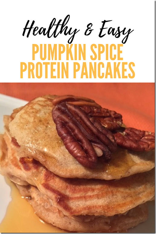 Pumpkin Spice Protein Pancakes